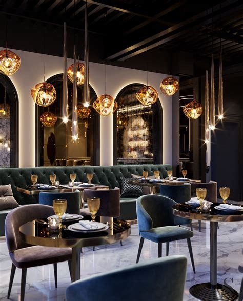 Luxurious hotel restaurant | Modern restaurant design, Luxury restaurant interior, Luxury restaurant