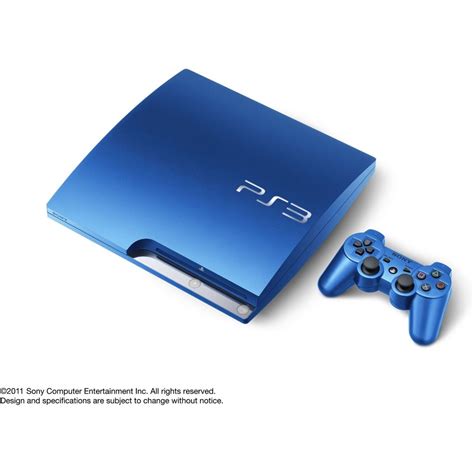 Sony Playstation 3 (PS3) Slim Splash Blue LIMITED EDITION – RetroPixl