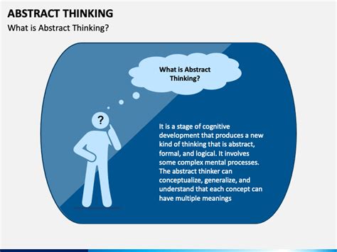 Abstract Thinking PowerPoint and Google Slides Template - PPT Slides