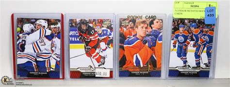 5 CONNOR MCDAVID HOCKEY CARDS