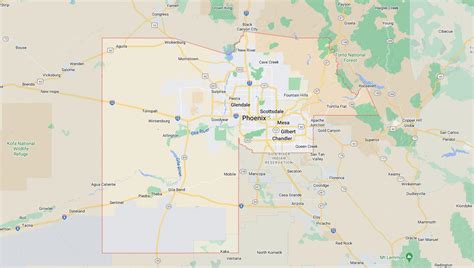 Cities and Towns in Maricopa County, Arizona – Countryaah.com