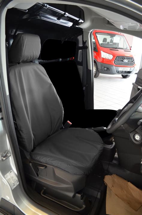 Ford Transit Connect 2014 - 2018 Front 3 Seats Waterproof Seat Covers