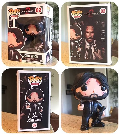 This is awesome. John Wick custom Funko POP! Vinyl | Custom funko pop, Custom funko, Funko