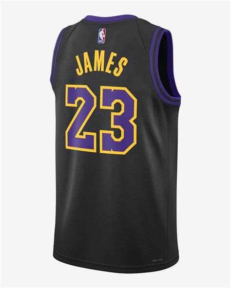 LeBron James Los Angeles Lakers City Edition 2023/24 Men's Nike Dri-FIT ...