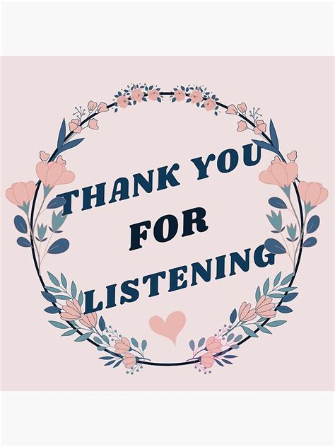 "Thank you for listening. Perfect gift" Tote Bag for Sale by Swedgirl | Redbubble