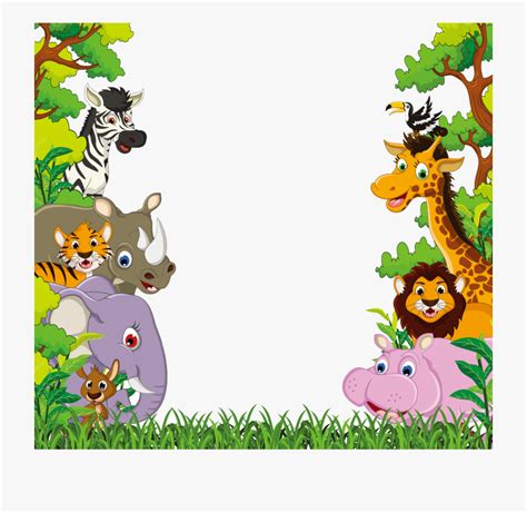 animals cartoon png background - Clip Art Library