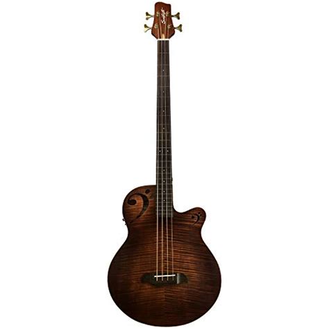 Sawtooth Rudy Sarzo Signature Fretless Acoustic-Electric Bass Guitar Sale ⋆ Instrumentstogo.com