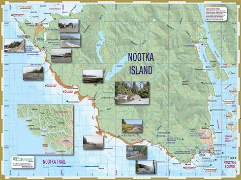 406 - Nootka Trail Map/Topographic Trail Mapsheet – Wild Coast Publishing