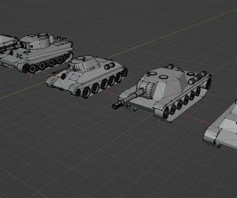 ArtStation - Tanks Pack | Game Assets