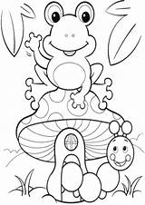 Free & Easy To Print Frog Coloring Pages  Tulamama sketch template