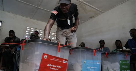 Liberia presidential election heads for November run-off vote | Reuters