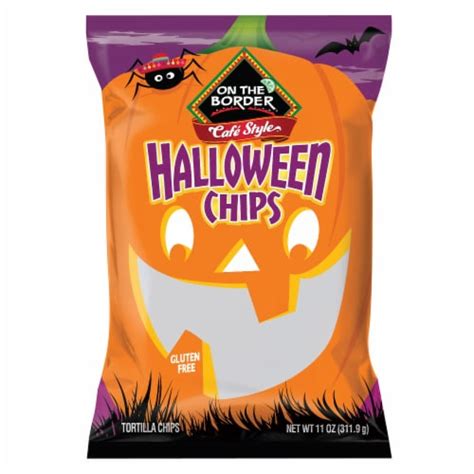 On the Border® Cafe Style® Gluten Free Halloween Tortilla Chips, 11 oz - Kroger