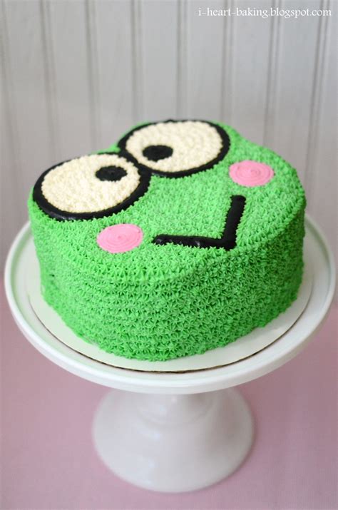 Mint Chocolate Keroppi Cake - CakeCentral.com