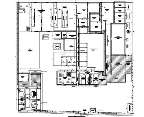 Planing fish processing plant detail dwg file - Cadbull