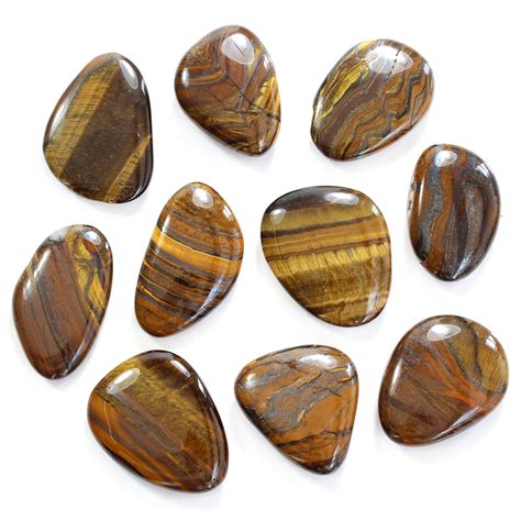 Tiger Iron Smooth Stone / Worry Stone [21545] - £2.25 : The Gem Tree ...