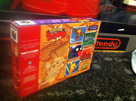 N64 Pokemon Snap boxBox My Games! Reproduction game boxes