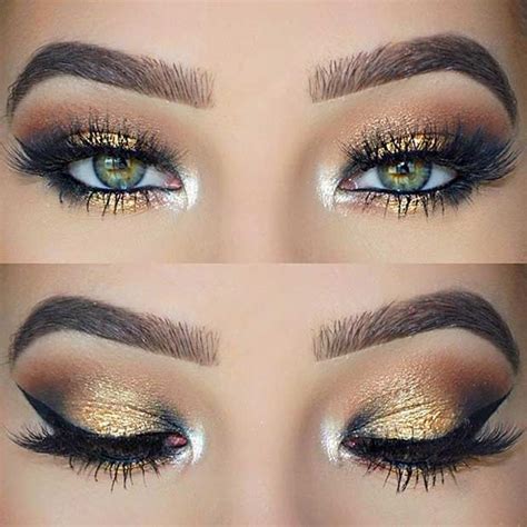 31 Pretty Eye Makeup Looks for Green Eyes - StayGlam