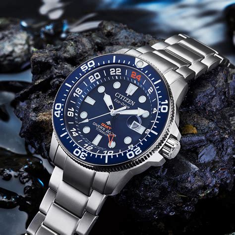 Citizen Super Titanium Promaster Diver GMT Watch BJ7111-51M