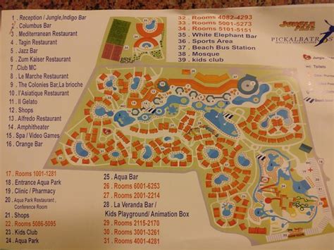 Jungle Aqua Park Map