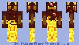 Wildfire Blaze/Warrior Blaze Minecraft Skin