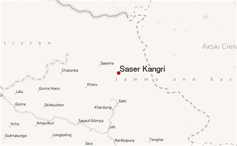 Saser Kangri Mountain Information