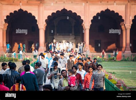 Inside the Red Fort, Delhi, India Stock Photo - Alamy