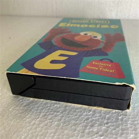 Elmocize VHS 1996 Elmo Kids Video Sesame Street Exercise Workout RARE 74644977332 | eBay