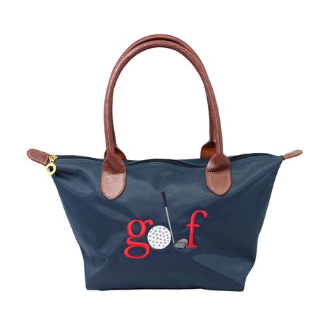 Golf Nylon Tote In Navy - Best of Everything | Online Shopping