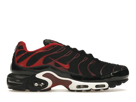 Nike Air Max Plus Black University Red Men's - 852630-008 - US