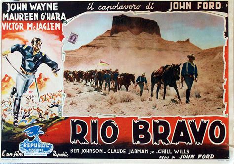 "RIO BRAVO" MOVIE POSTER - "RIO BRAVO" MOVIE POSTER