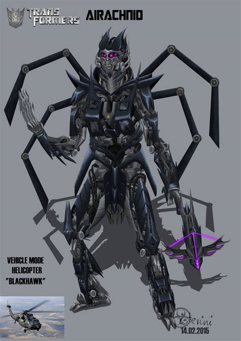 Airachnid movieverse conceptart by isterini on DeviantArt