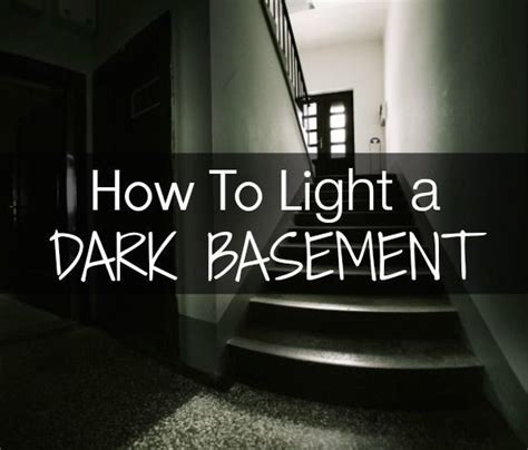 3 Tricks for Lighting a Dark Basement | 1000 in 2020 | Dark basement, Basement lighting, Basement