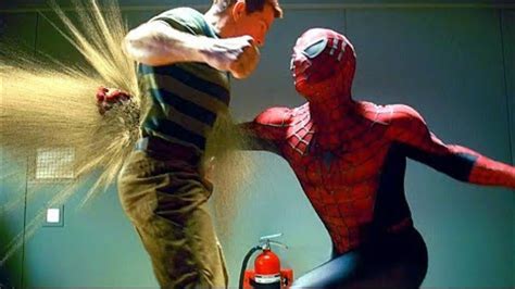 Spider-Man vs Sandman - First Fight Scene | SPIDER-MAN 3 (2007) Movie CLIP HD - YouTube