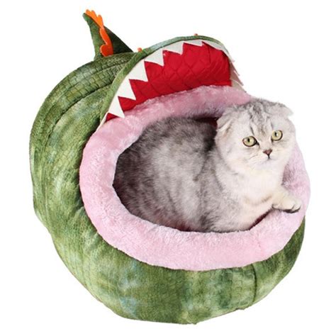 Purrassic Dino Pet Bed | Cool cat beds, Cat bed, Pet beds