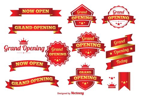 Grand Opening Vector Banners 82807 Vector Art at Vecteezy