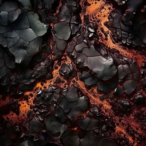 Premium AI Image | Volcanic Rock Texture