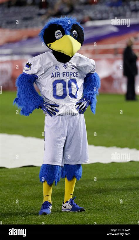 December 5, 2015: United States Air Force Academy mascot during the Mountain West Conference ...