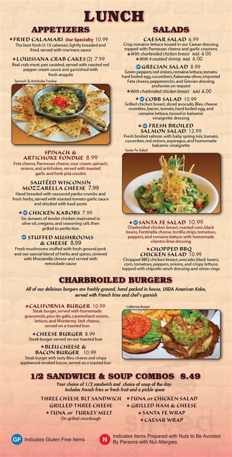 Open Flame menus in Greenfield, Wisconsin, United States