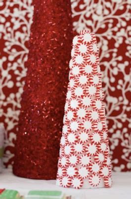 The Party Wall: Christmas Tree Centerpiece Ideas