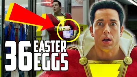 Shazam Trailer - Every Easter Egg and DC Reference - YouTube