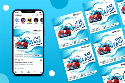 Car Wash Banner on Behance