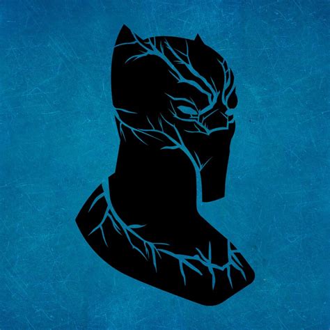 Black Panther Silhouette SVG Cricut Cut File Digital File | Etsy