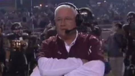 Texas State head football coach Dennis Franchione retires