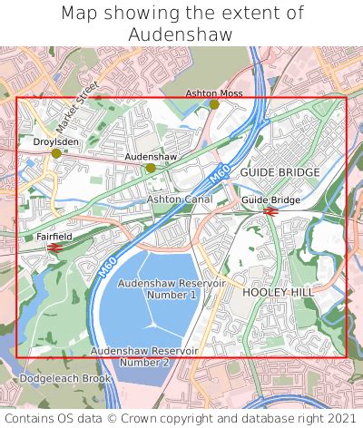 Where is Audenshaw? Audenshaw on a map