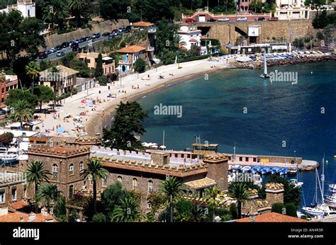 Theoule sur mer Esterel Alpes-MAritimes 06 French Riviera Cote d'azur PACA France Europe Stock ...