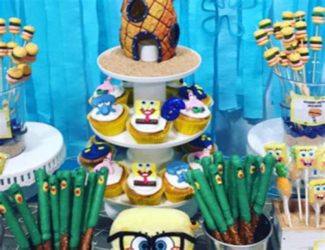 Spongebob / Birthday "Best Day Ever Spongebob Pool Party" | Catch My Party | Spongebob birthday ...