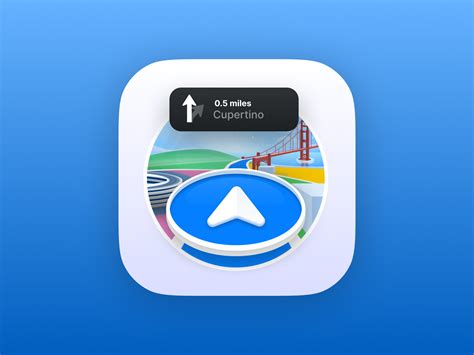 Apple Maps - App icon redesign concept #23 - LARGE by Eddy on Dribbble