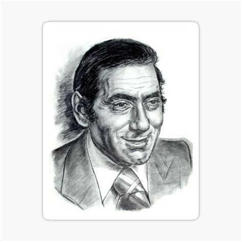 "Stratos Dionysiou portrait drawing" Sticker by spirossoutsos | Redbubble