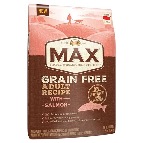 NUTRO MAX Grain Free Recipe With Salmon Dry Adult Dog Food | Petco