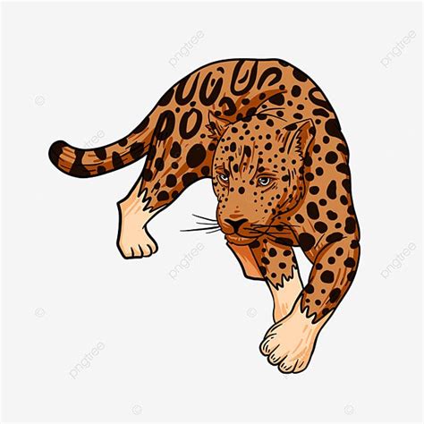 Animated Jaguar Clipart Transparent PNG Hd, Jaguar Hunting Animals ...